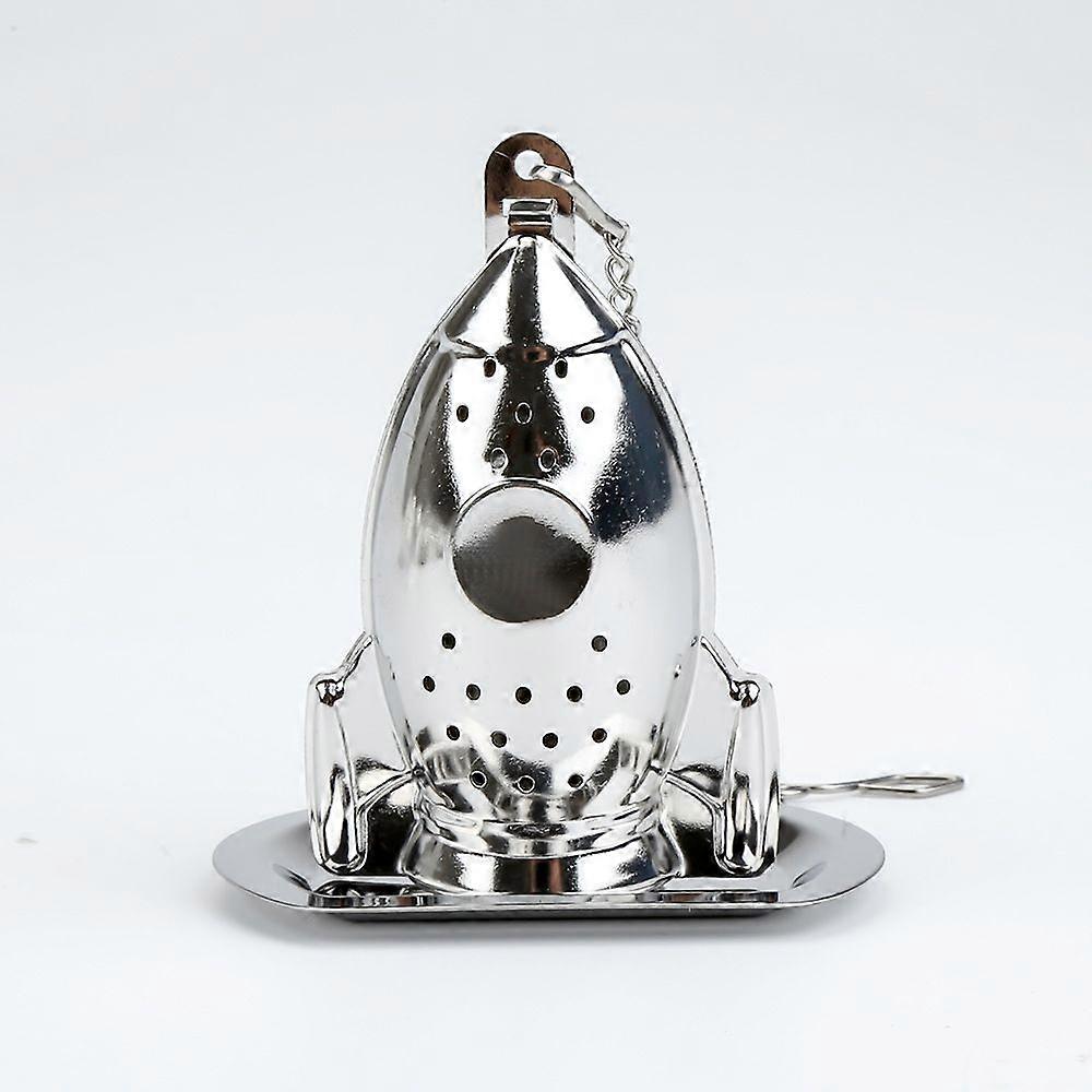 Stainless Steel Tea Infuser Loose Leaf Tea Strainer Rocket Shape Spice Herbs Filter Diffuser