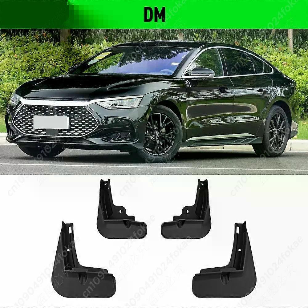 unique For BYD HAN EV DMi 2022 2023 2024 Fender Mudguard Mud Flaps Guard Splash Flap Mudguards Car Accessories