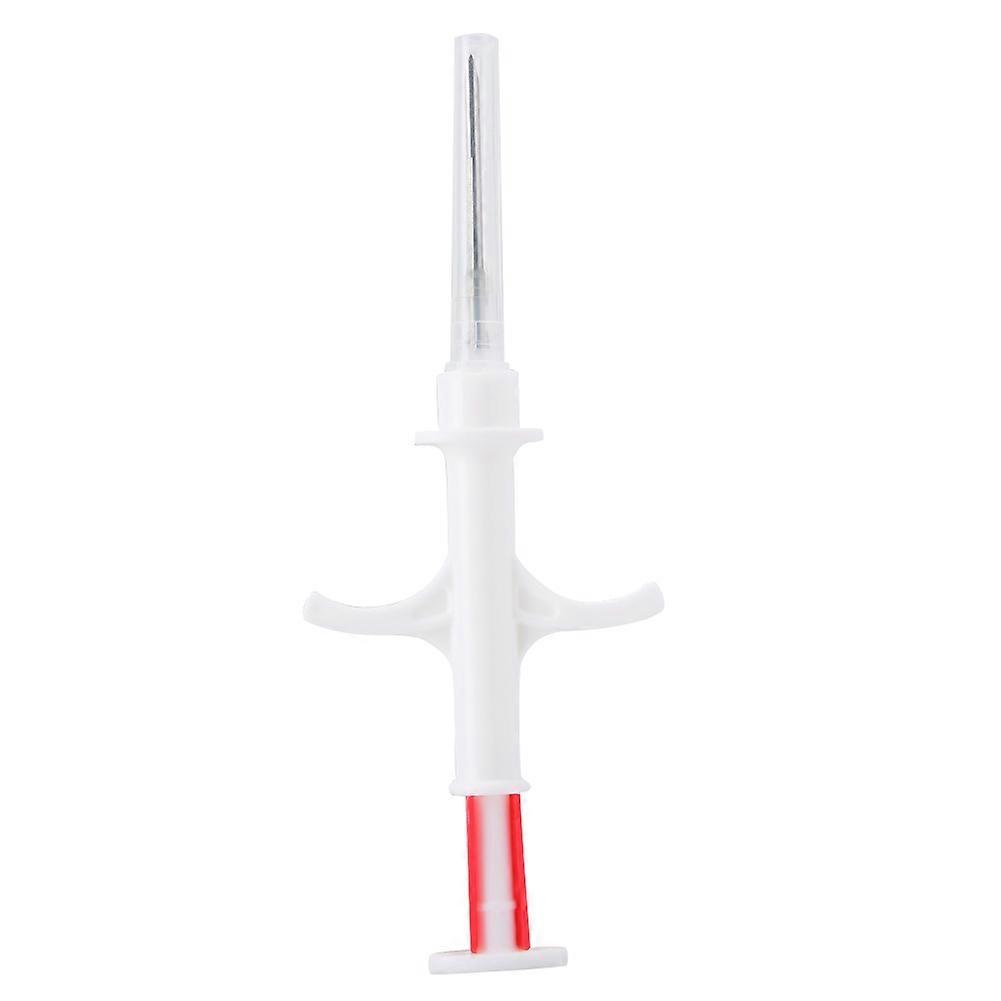 Transpondeur RFID en verre 134,2K/125K FDX‑B avec seringue pour animaux de compagnie, chien et chat, 1,4 x 8 mm