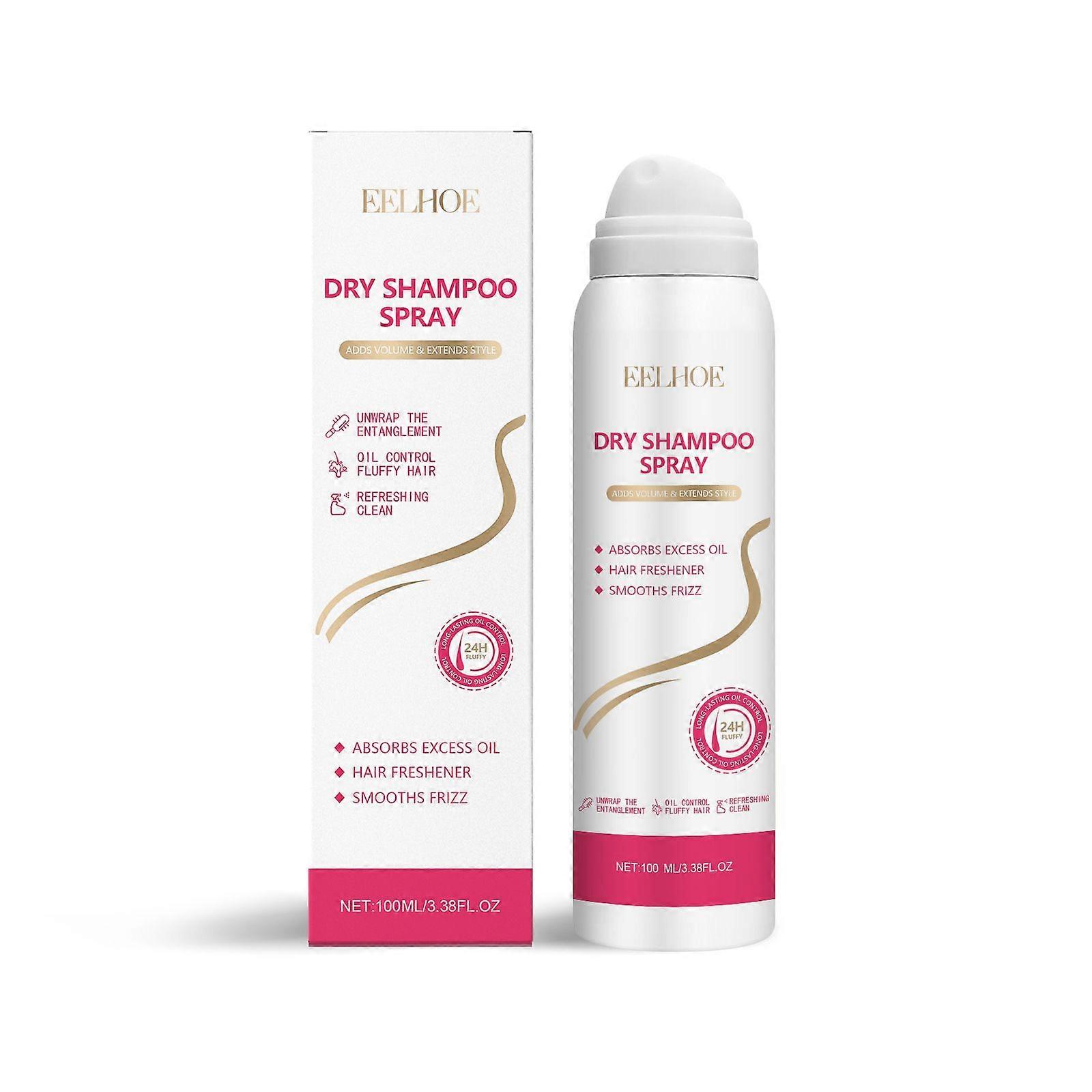 Eelhoe Droog Haar Spray Lazy Fluffy Haar Gel Verfrissend Olievrij Haar Styling Droog Haar Spray