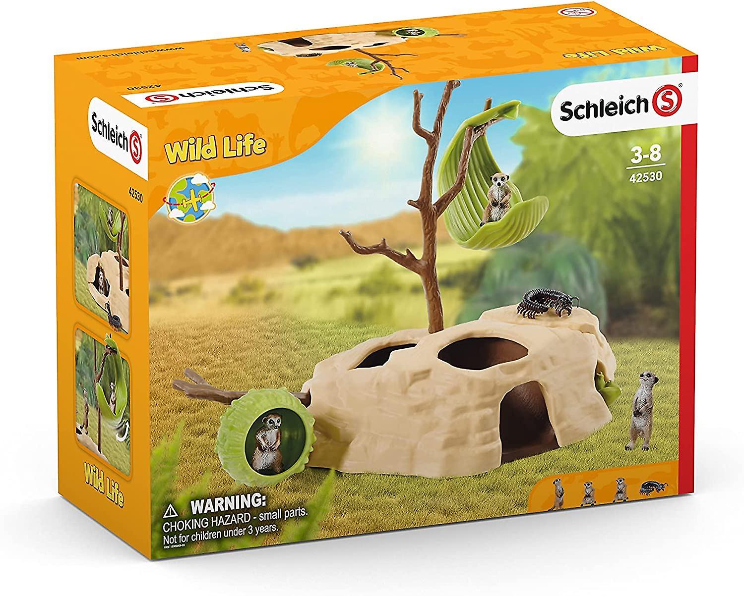 Schleich: Erdmännchen-Hangout und Wildes Leben