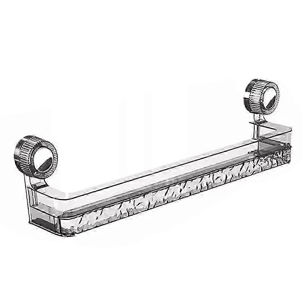 Suction Cup Retractable Slipper Rack, 2 in 1 Wall Mounted Slippers Towel Pole