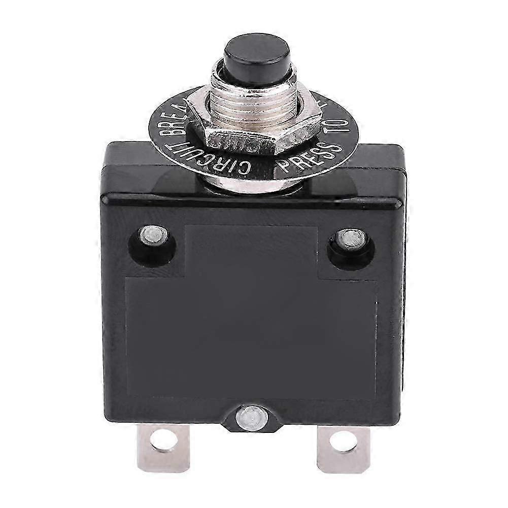 thermal reclosing, current overload protection device circuit breaker manual reset circuit breaker overcurrent protector (10A)