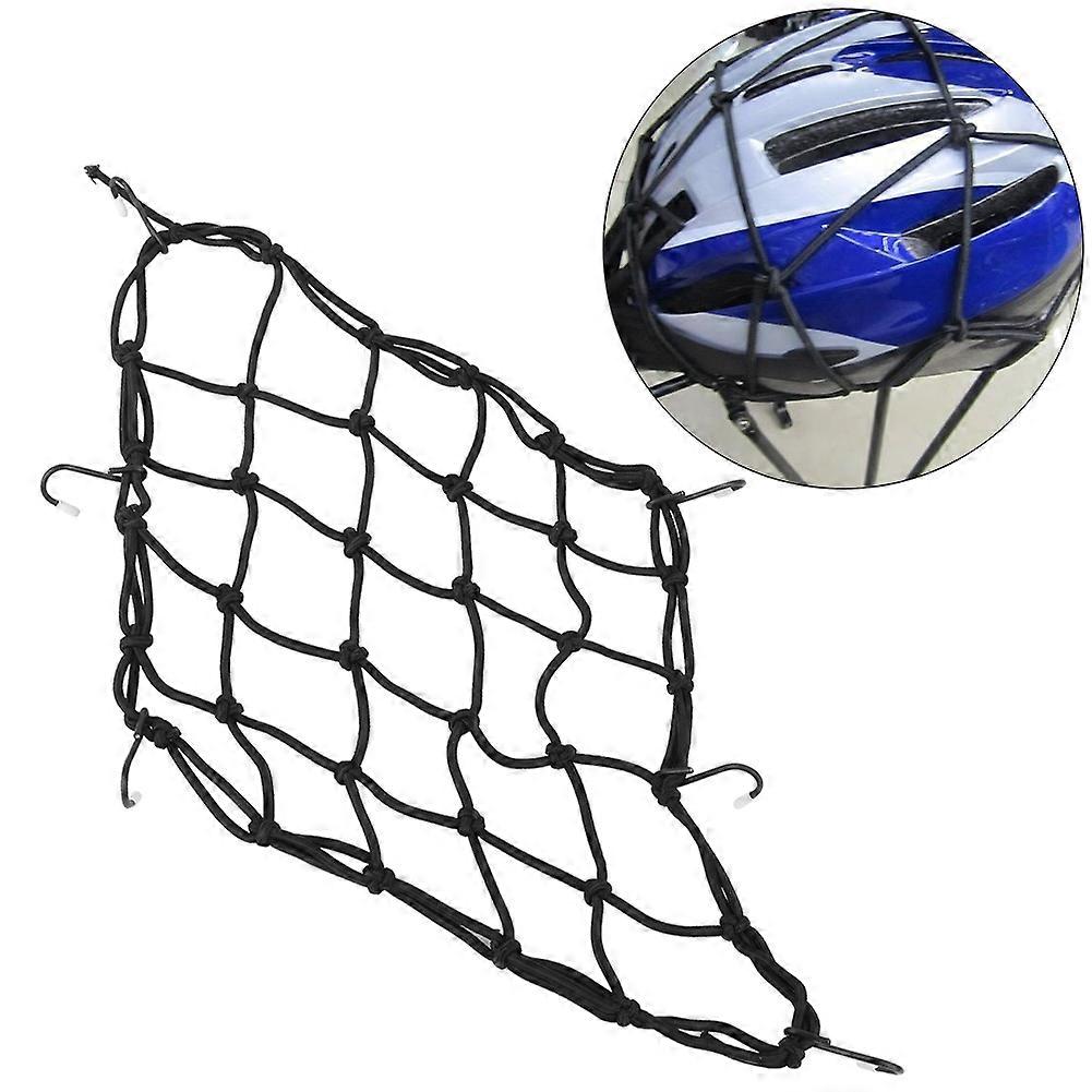 Multi-Purpose Elastic Truck Bed Net For Outdoor Adventures, Adjustable Abs Hooks Provide Customized Security, Heavy-Duty Stretch Cargo Net With