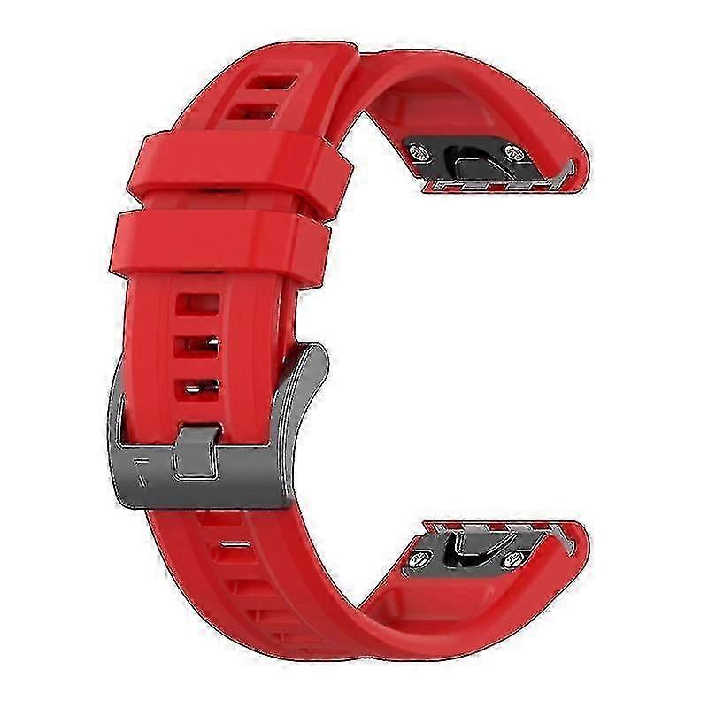 Wristband Compatible with Garmin Fenix 7s/6s/5s Silicone Smart Watch Band Anti-scratch Strap