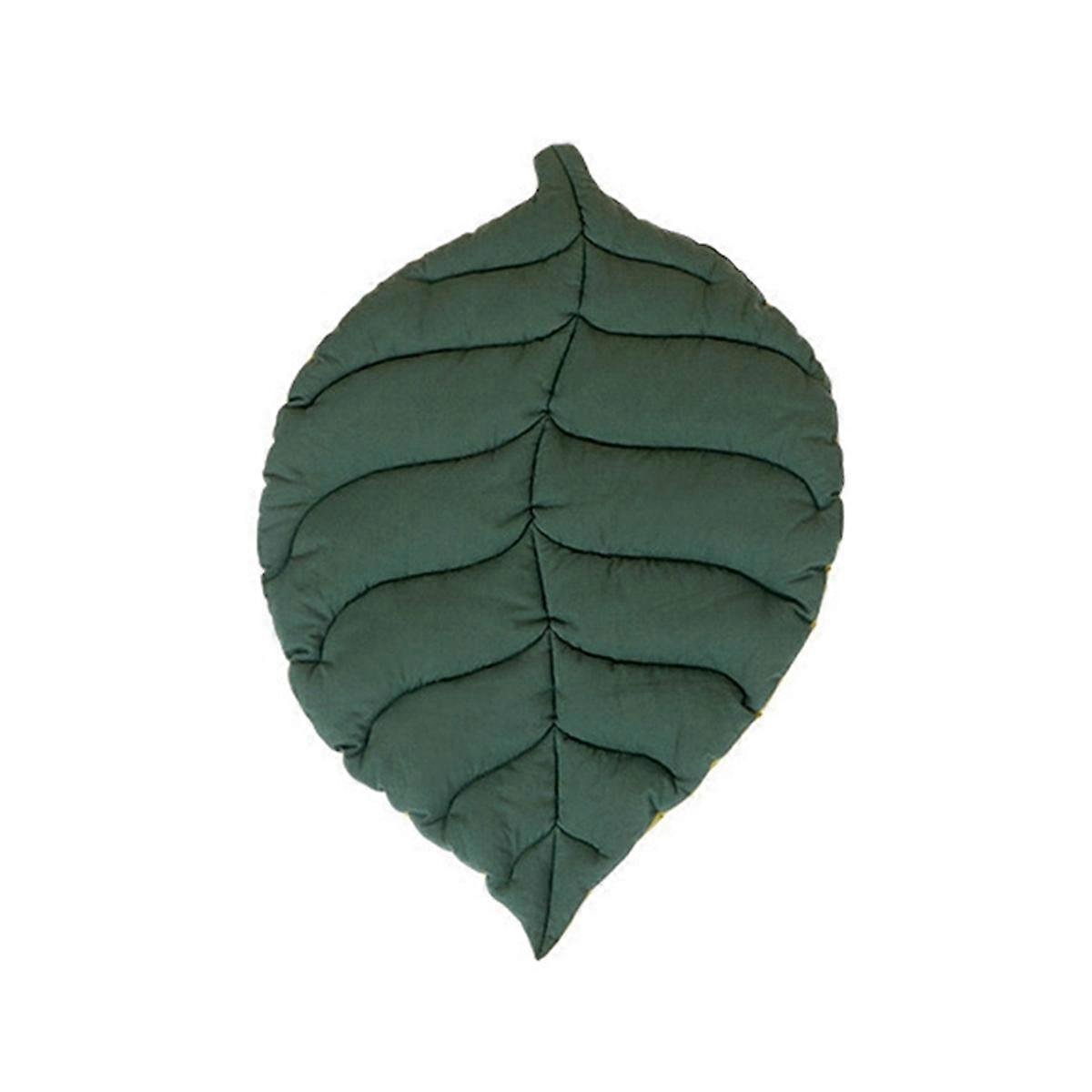 Leaf Mat Soft Cute Floor Rug Crawling Mat Blanket A