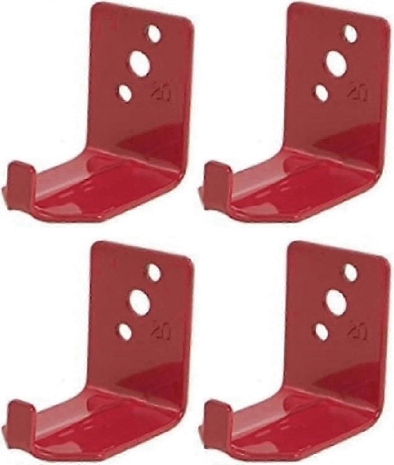 4Pcs Universal Wall Bracket for Fire Extinguishers - Suitable for Dry Chemical & Water Types Walkbee F24