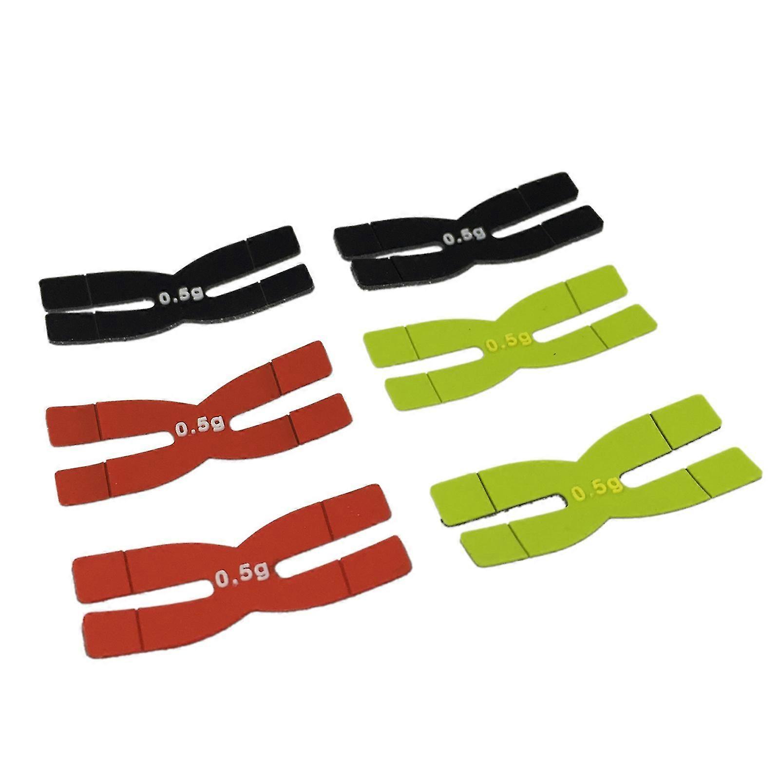 0.5g Tennis Racket Weight Balance Strips, Silicone Weighted Tapes for Badminton & Enhance Performance