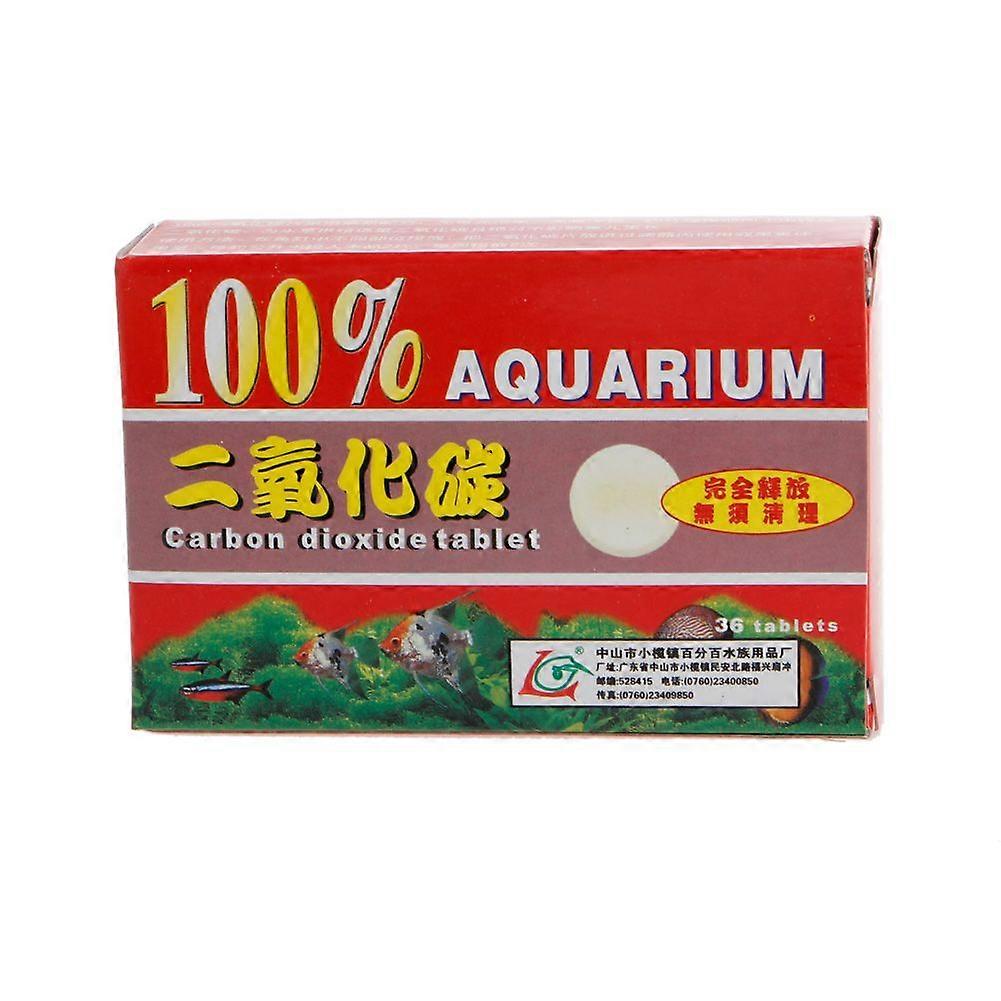 Co2 Plants Tablet 36 pcs Gradually Dissolving to Release Co2 into Aquarium