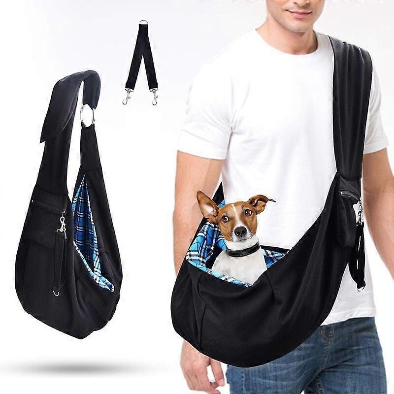 Pet Sling Carrier, Adjustable Shoulder Strap, Soft Padded Design