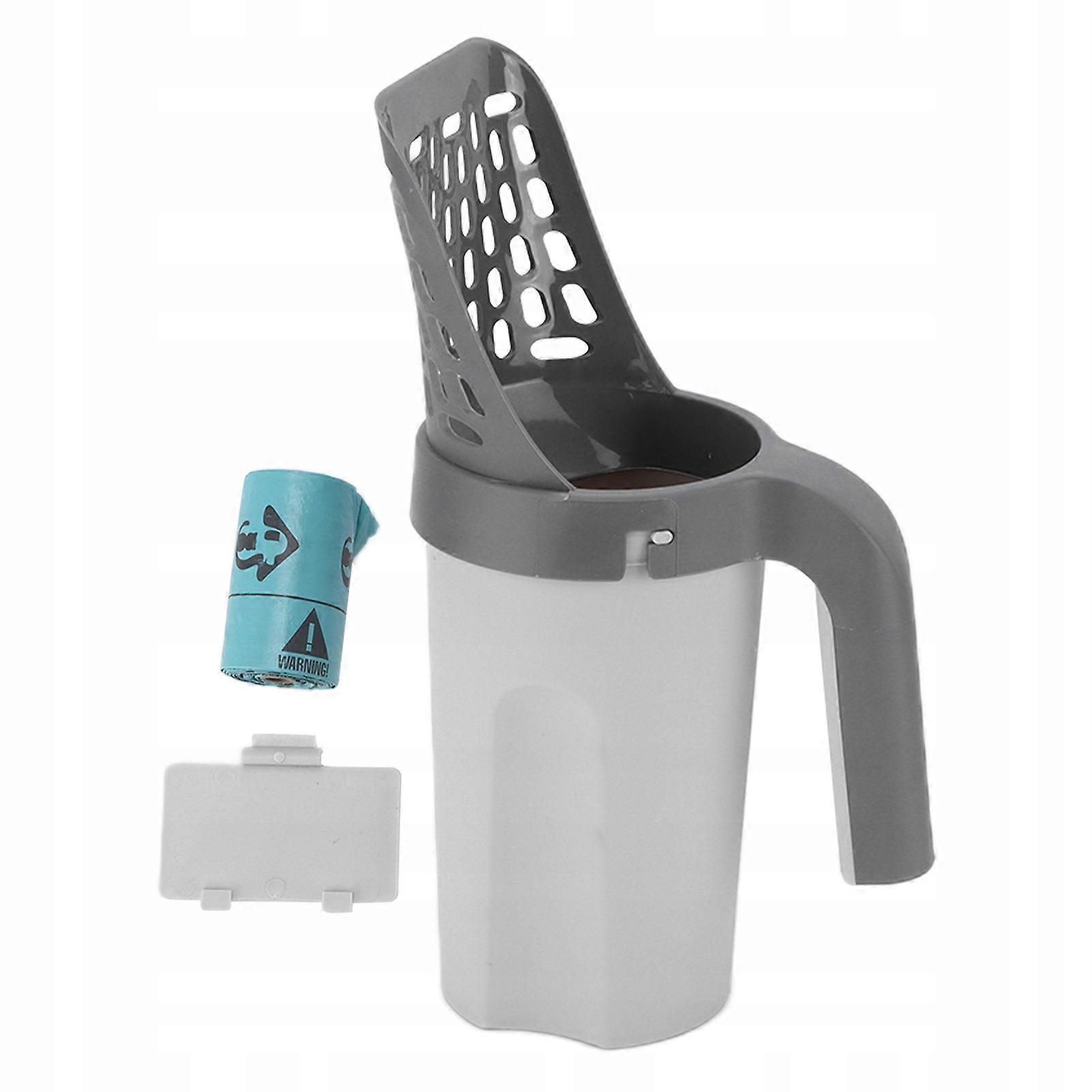 Spatula Scoop For Litter Tray With Container