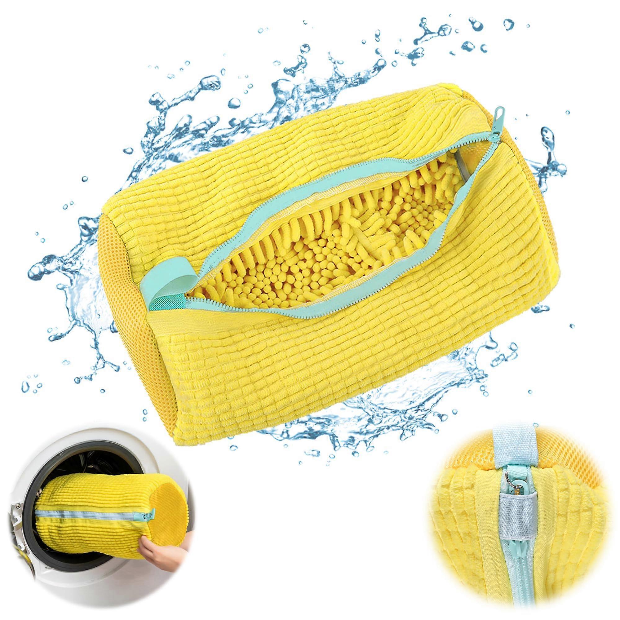 Shoe Wash Bag for Washing Machine - Reusable Mesh Wash Bag for Trainers and Sneakers, Compatible with All Sizes