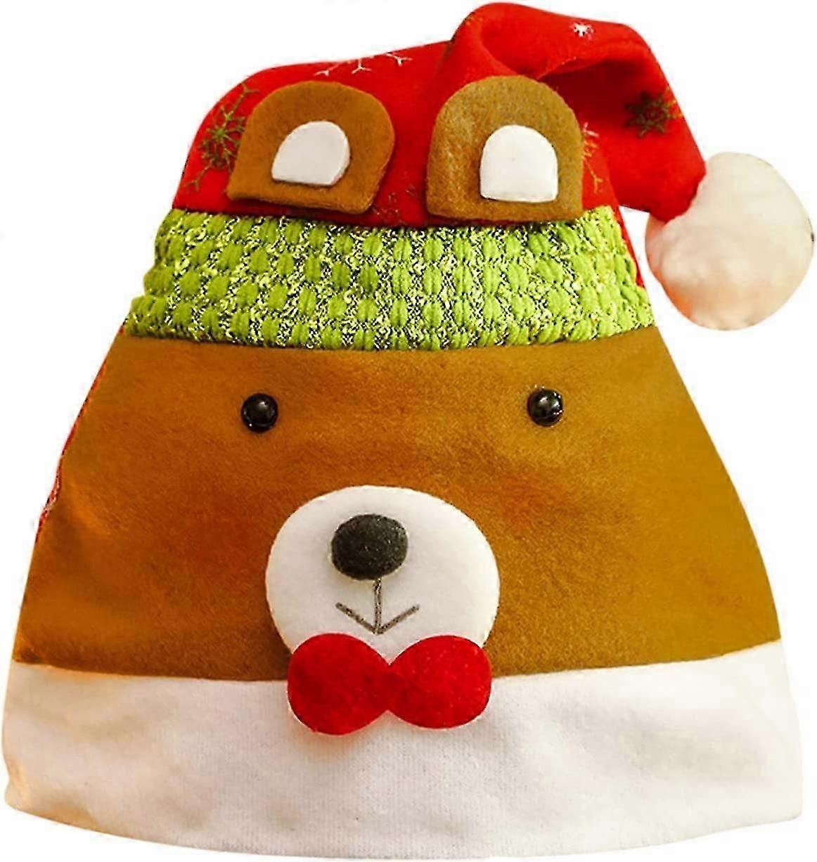 1 Pcs Soft Santa Hat Cute