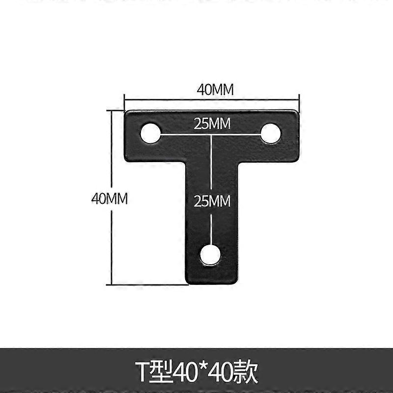 10pcs Corner Braces Waterproof High Strength Multipurpose T/l Shaped Flat Joint Angle Brackets For Closet Cabinet Windows