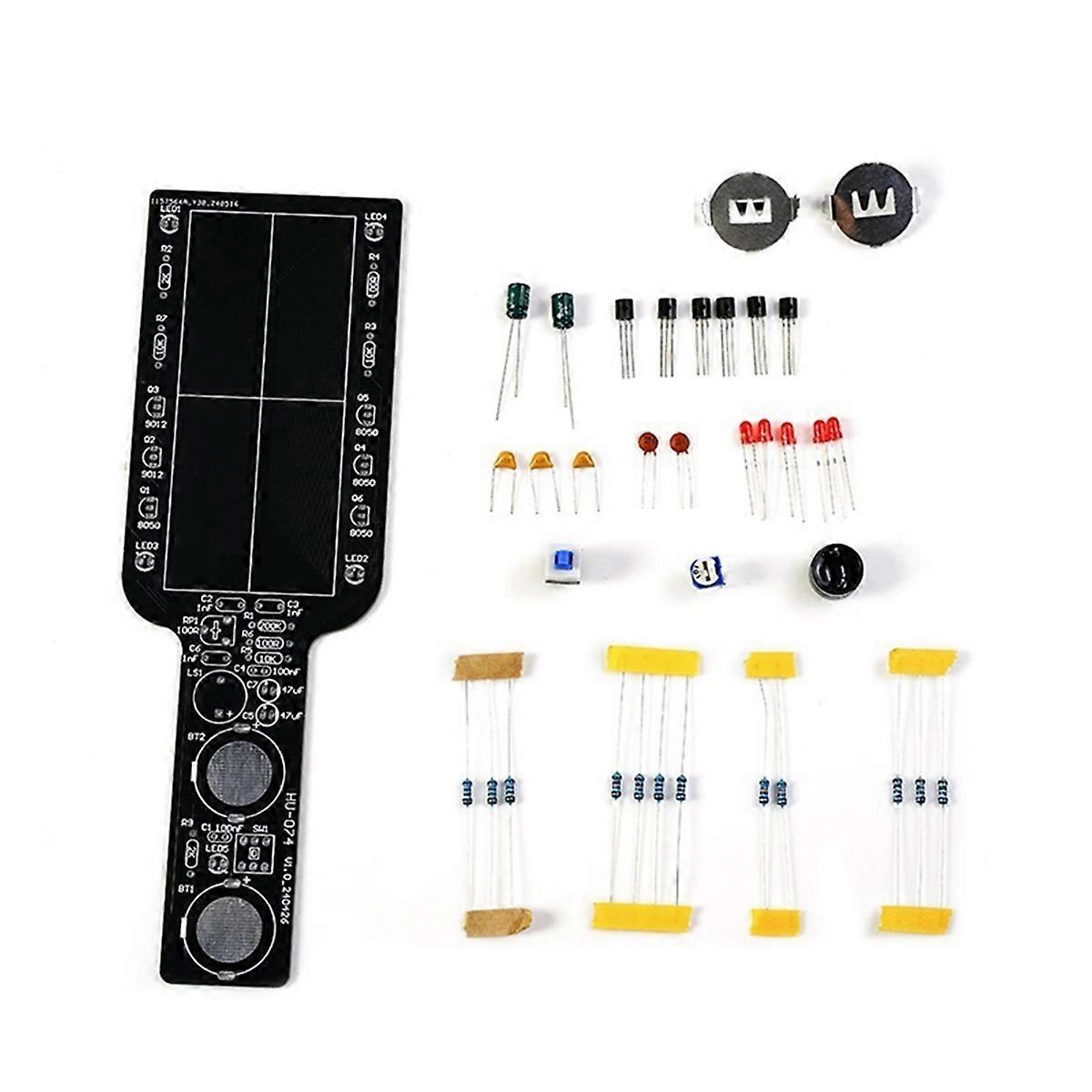 DIY Metal Detector Electronic DIY Kit Simple Metal Locator Loose Parts Set Circuit Board Making Sol