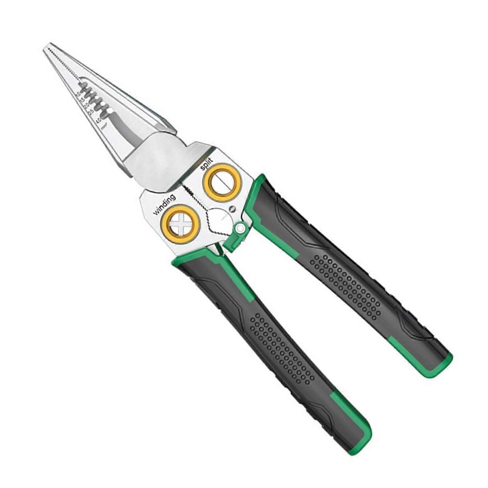 Multi-function Wire Stripping Pliers Super Easy Operation Electrical Crimping Tool Suitable for Home Decoration Repair