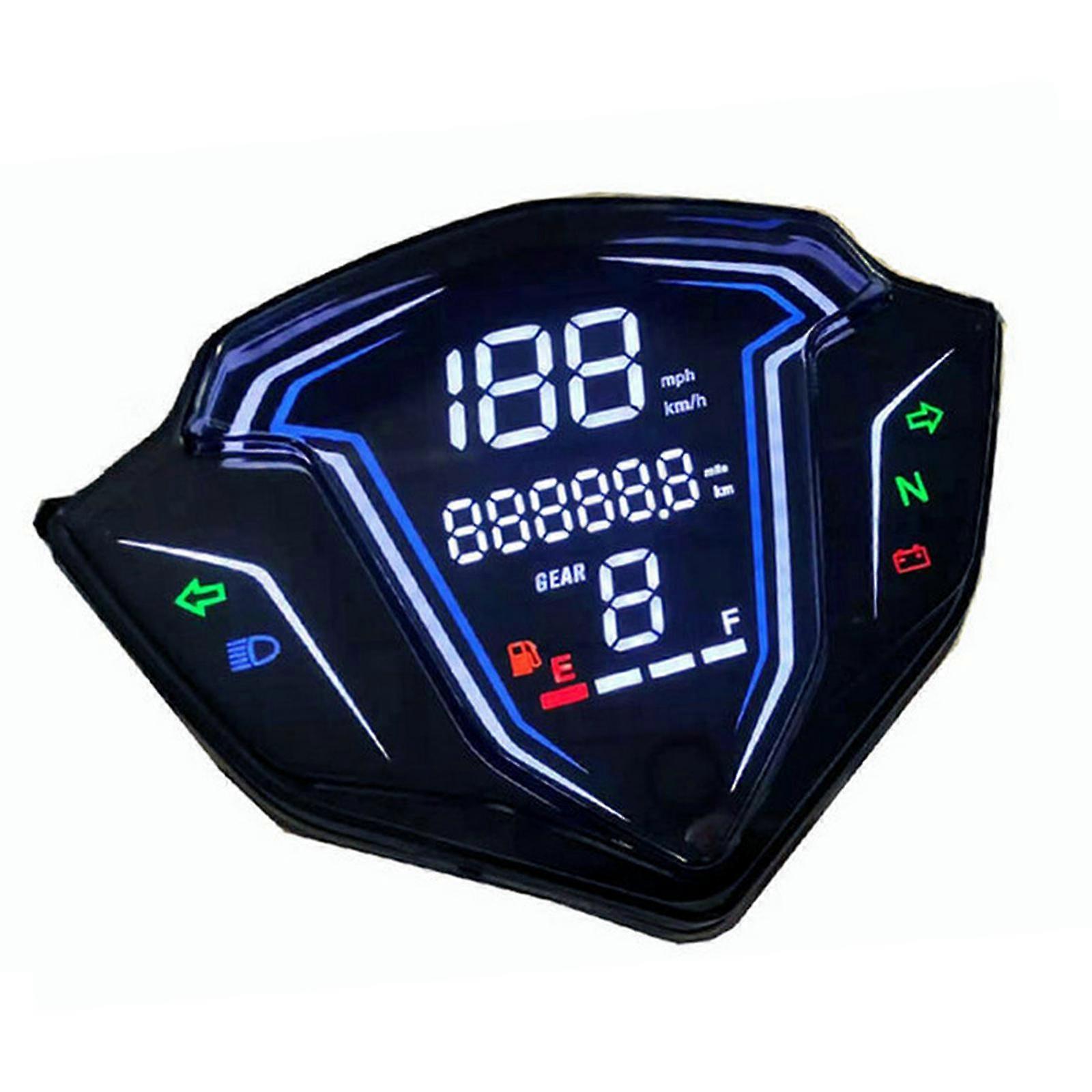 Motorcycle Digital Instrument Odometer Automatically Adjust Brightness