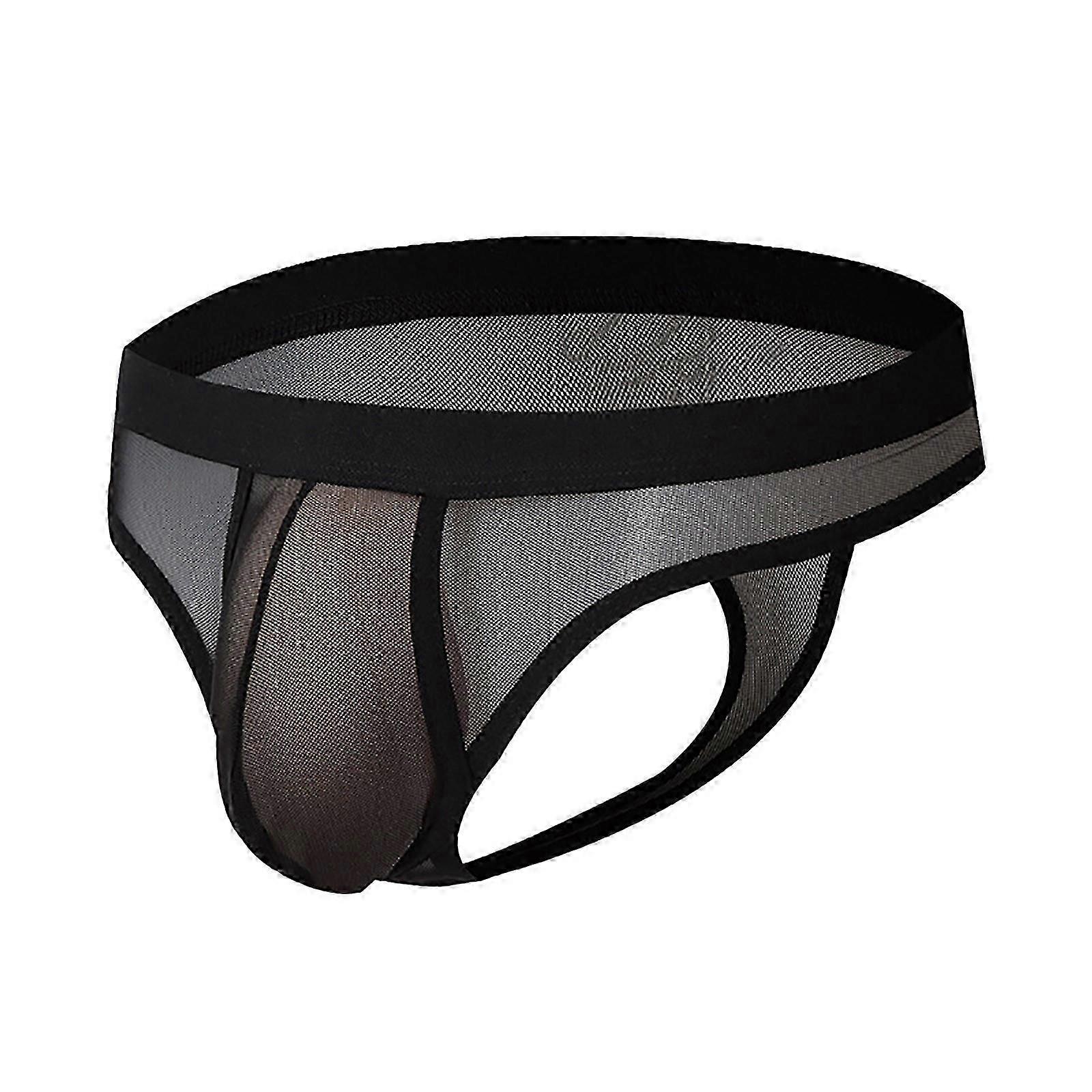 String transparent en soie glacée pour homme x