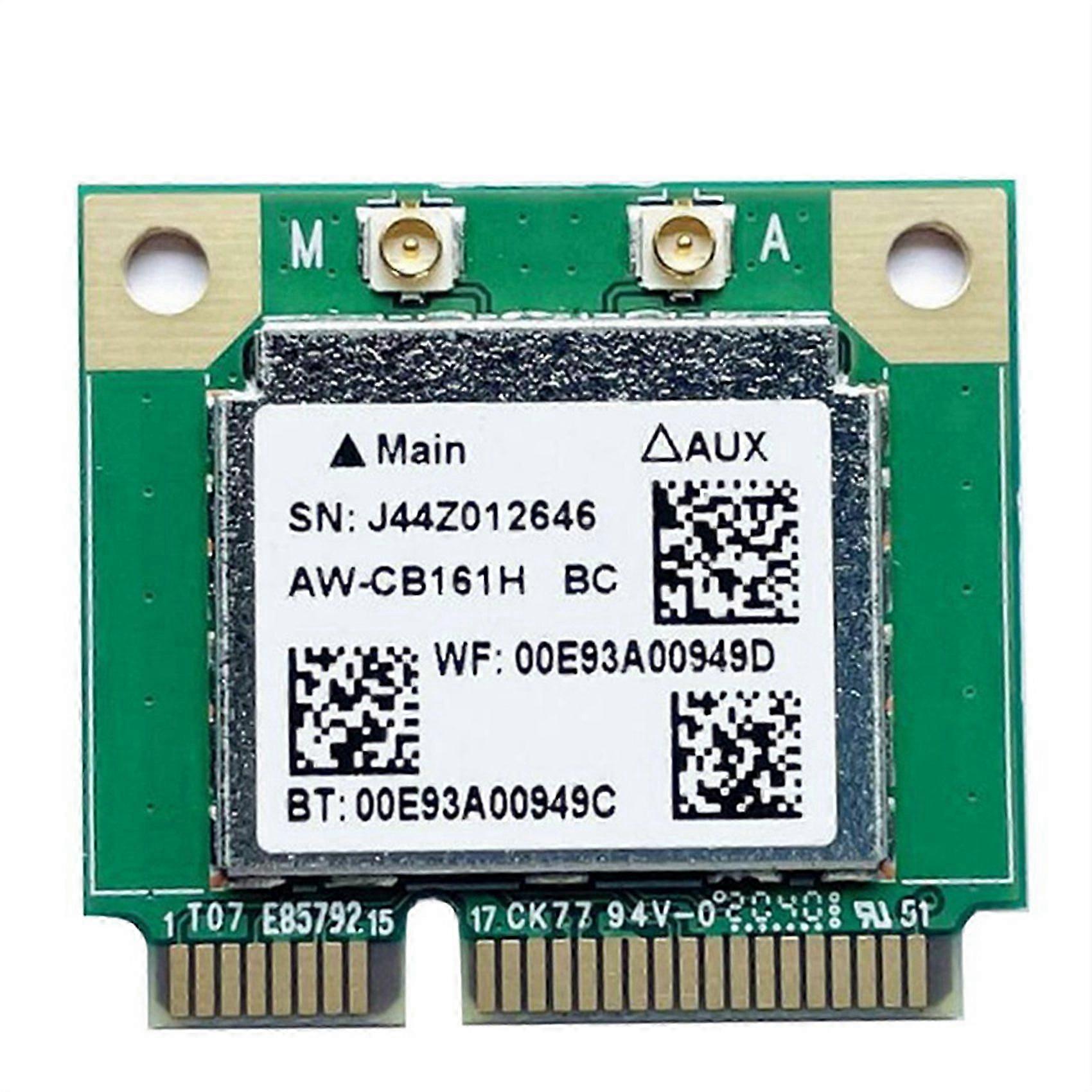 Dualband Realtek RTL8821 AW-CB161H Wifi Wlan Karte Bluetooth 4.0 Combo Wireless Half Mini PCI-E Adapter 433Mbps 802.11Ac