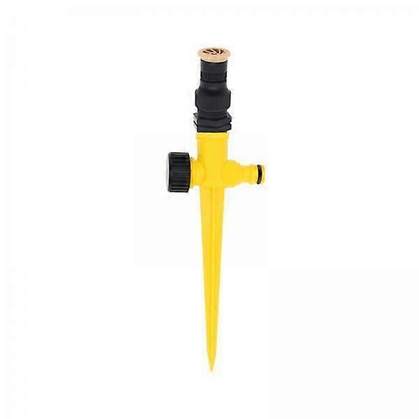 2xLawn Sprinkler Adjustable 360 Degree Automatic Rotating Yard Sprinkler