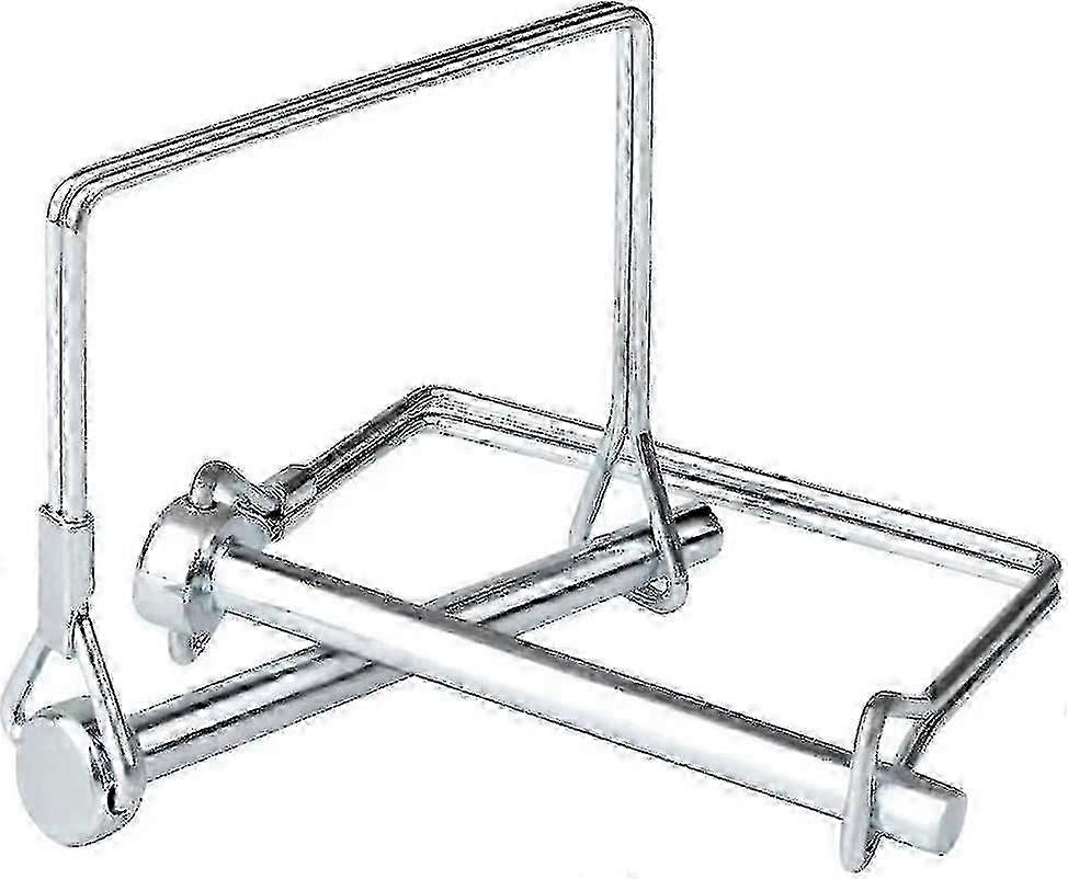Pack Of 12 Split Pins 8 Mm Folding Cotter Pins Rectangular Carbon Steel Safety Pin Galvanised -Sy new A-G