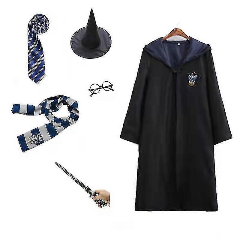 6st Set Magic Wizard Cosplay Fancy Klänning