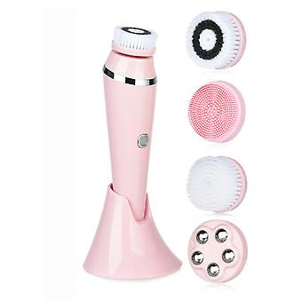 Facial Cleansing Brush 4 In 1 Electric Rotating Rechargeable