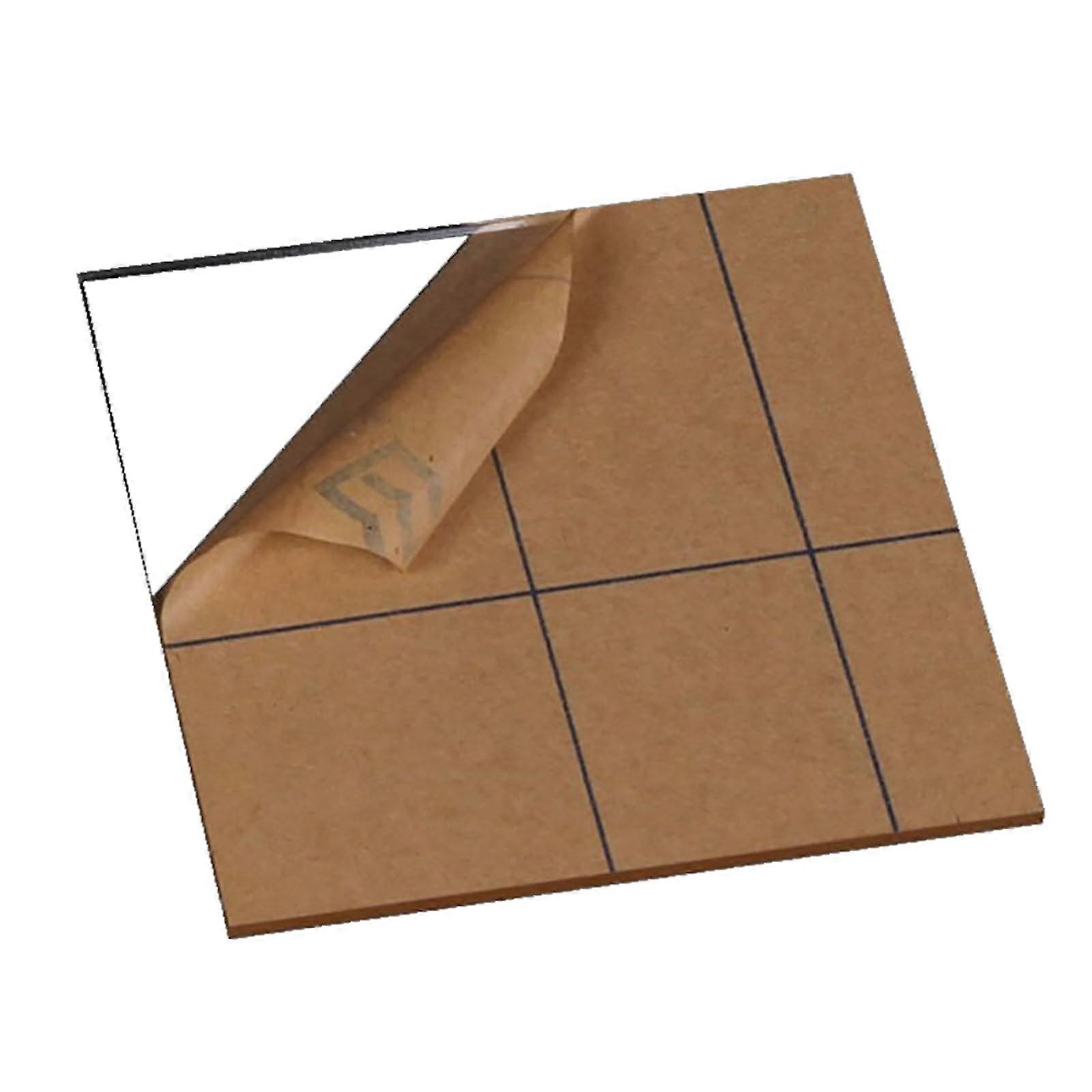Clear Acrylic Sheet Plastic Board 1mm Thick Double Sided for Craft Project Laser Cutting Photography Sign 3 Pieces (300x500mm)