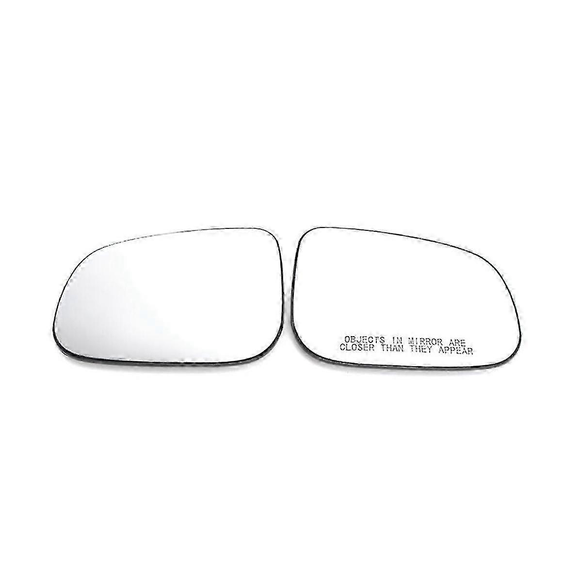 Apply For S40 S60 S80 V40 V70 Left+Right Side Heated Mirror Glass with Backing 30716484 30716483