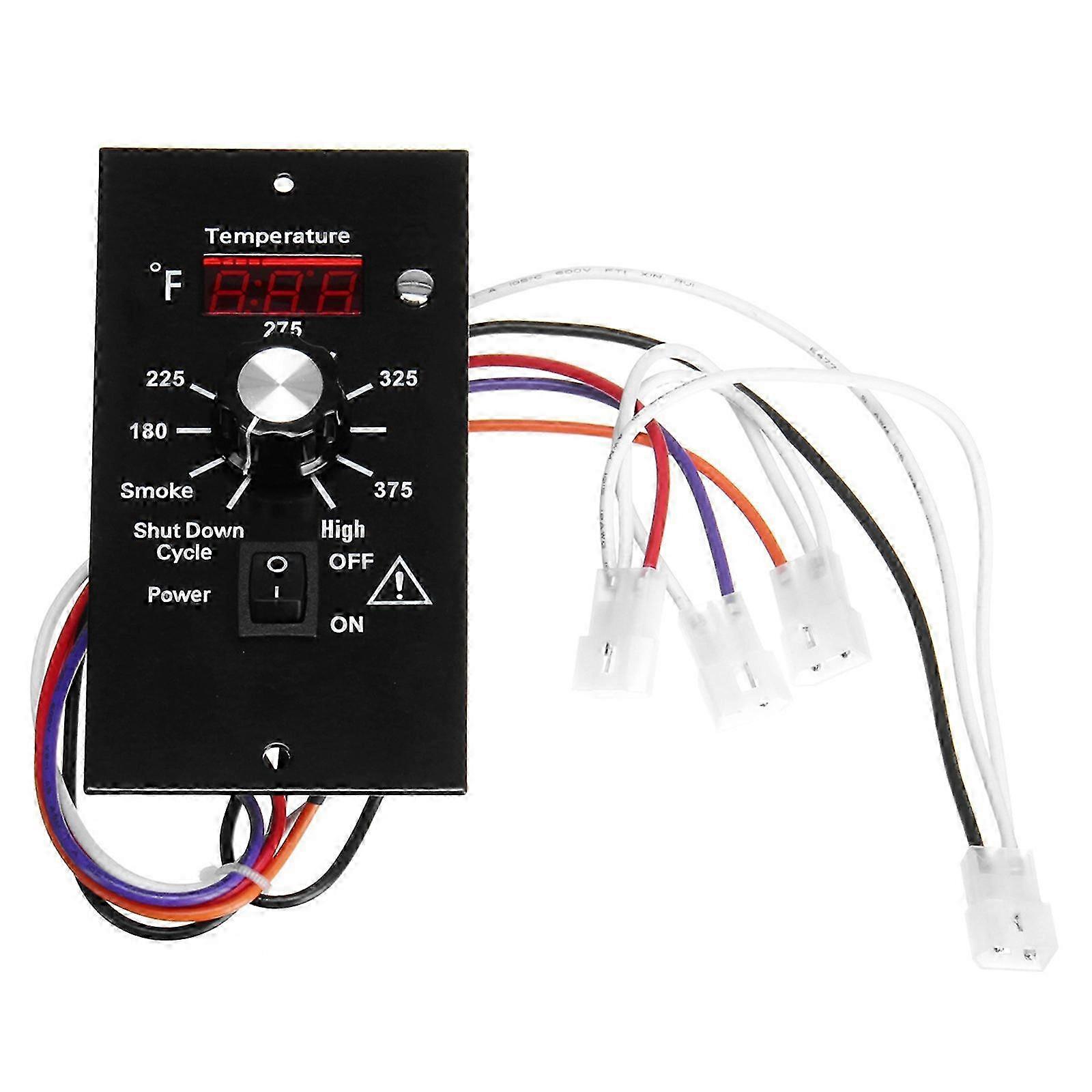 LCD BBQ Digital Thermostat Control Board Replacement For Traeger Wood Pellet NEW Edition d