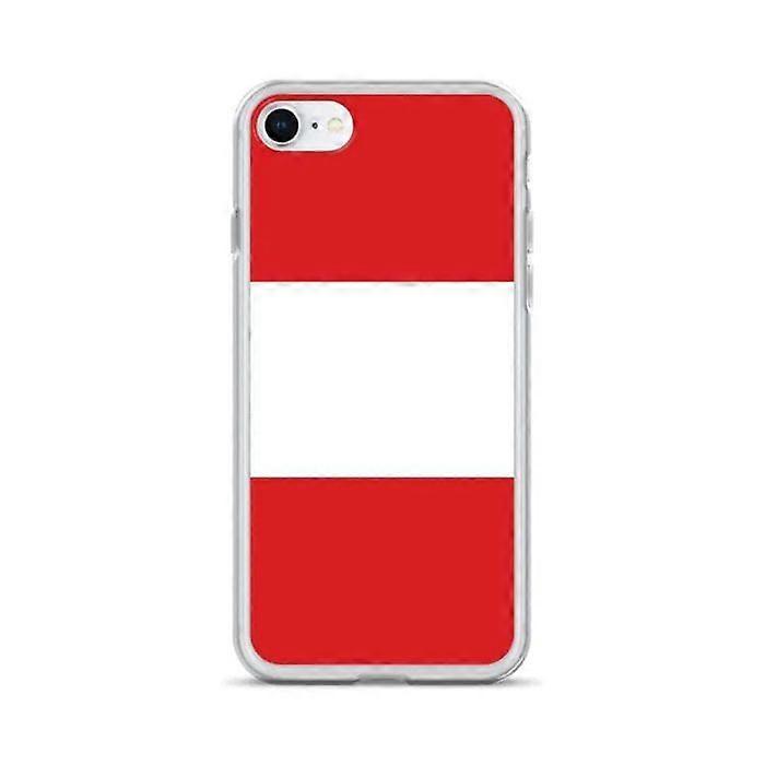 Phone case - Peru Flag - iPhone 6 Plus - Soft silicone - Lightweight design - Multicolor