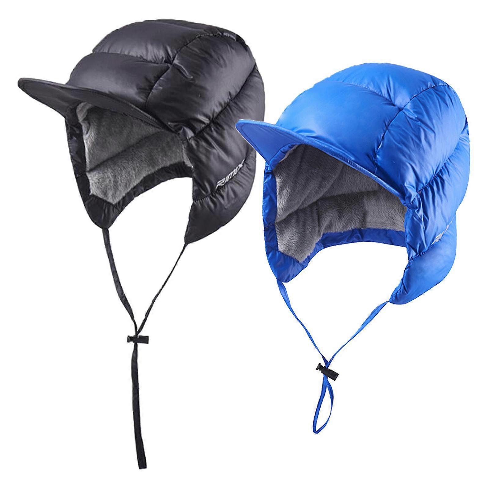 4pcs Thermal Hat Caps Warm Windproof Fleece with Ear Flaps