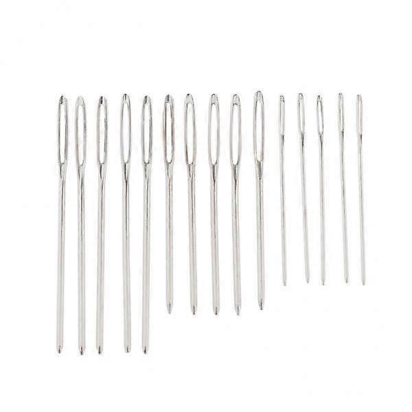 2-4pack Hand sewing needle knitting Darning Threading Supply 15pcs large eye