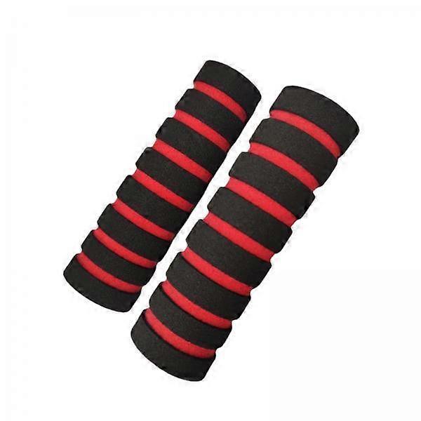 3x 2x Mountain Bike Handlebar Grips, Sponge Grips, Shockproof Comfortable