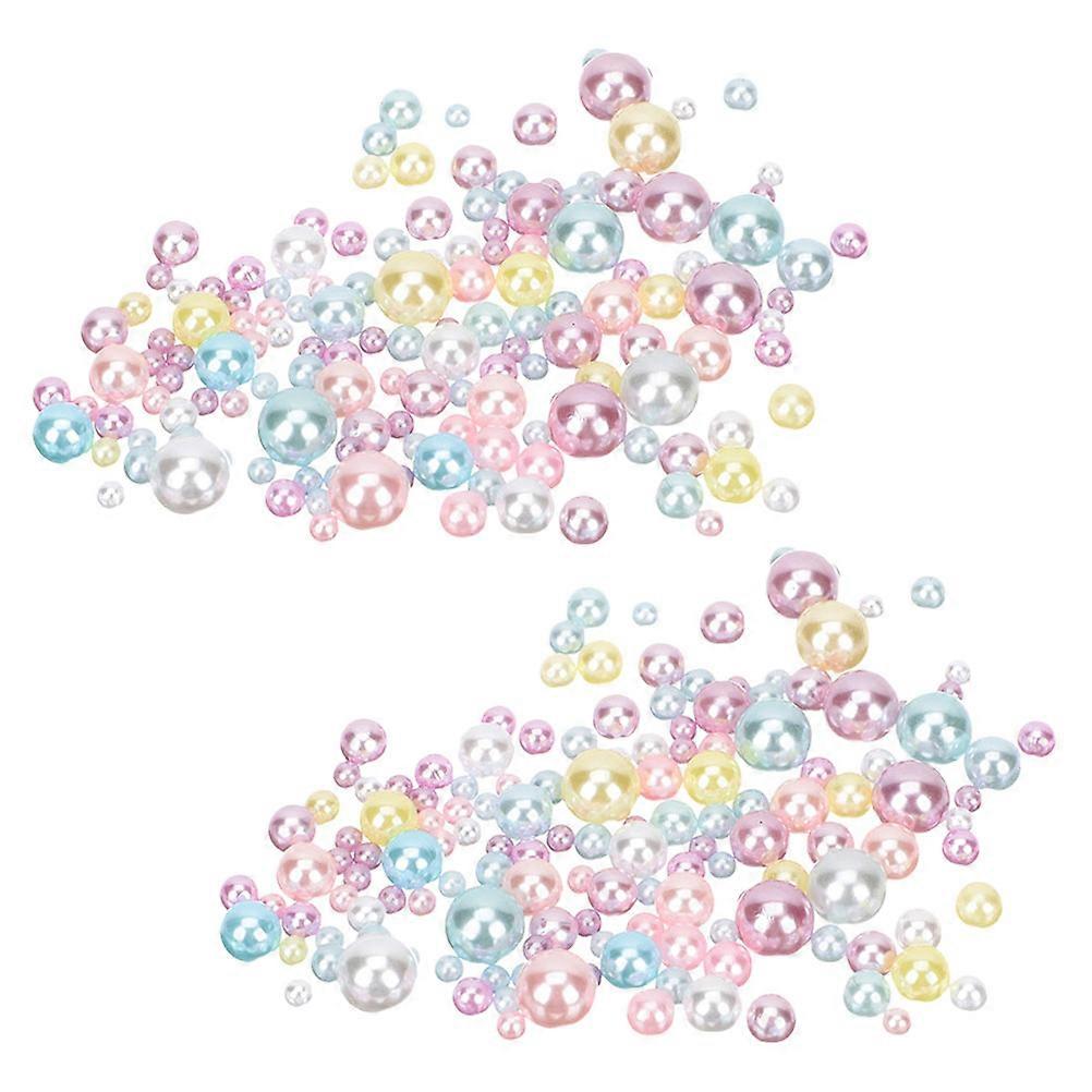 Faux Pearls Vase Filler Set Decorative Beads for Home Decor, Wedding Centerpieces, and Special Occasions