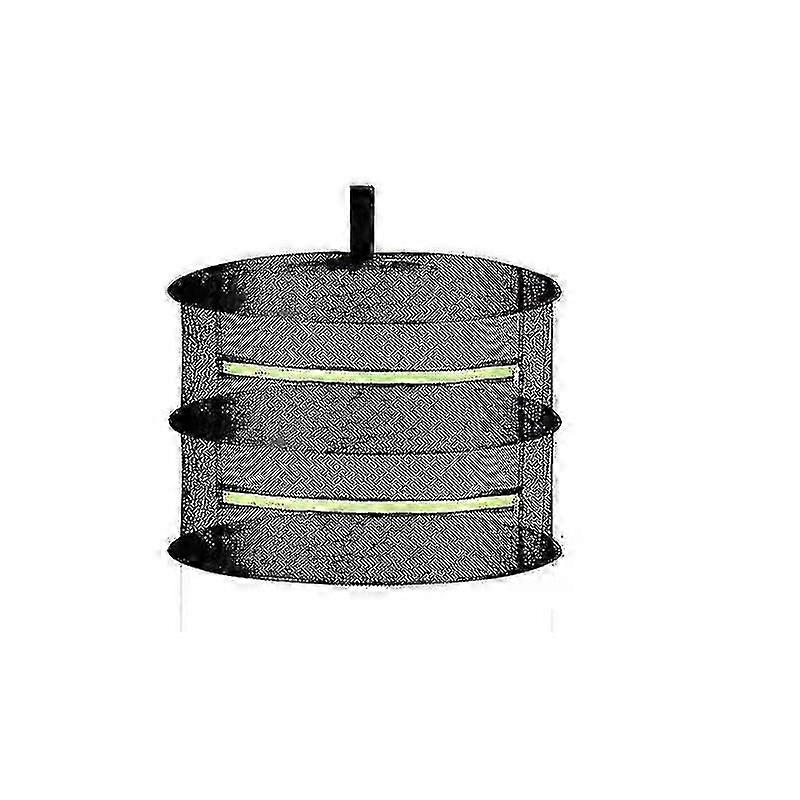 Layers Drying Net For Herbs Hanging Basket Folding Dry Rack Herb Drying Net Dryer Bag Mesh For Flowers Buds Plants Organizer