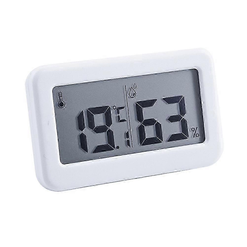 1Pc Temperature Gauge Clock Hygrometer Alarm Clock Digital Display Electronic Hygrometer