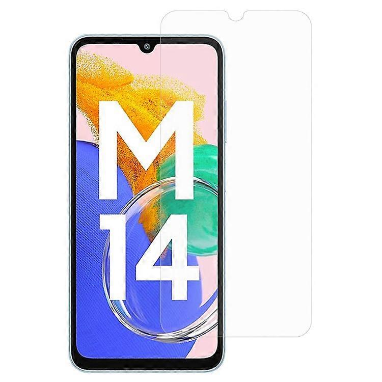 Samsung Galaxy M14 4G強化ガラス電話スクリーンプロテクター高透明性に対応
