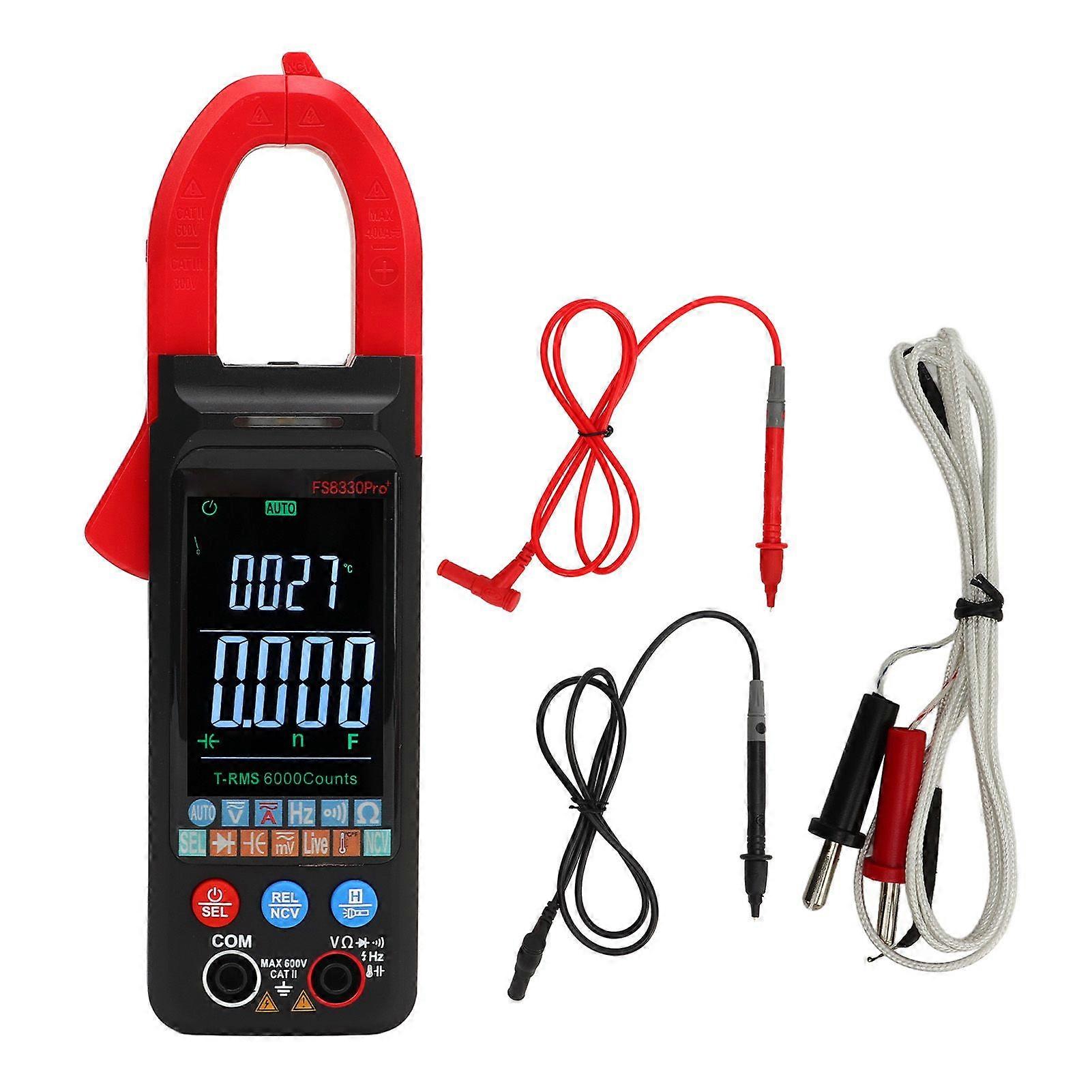 High quality  FS8330Pro+ Large Screen Digital Display Clamp Multimeter High