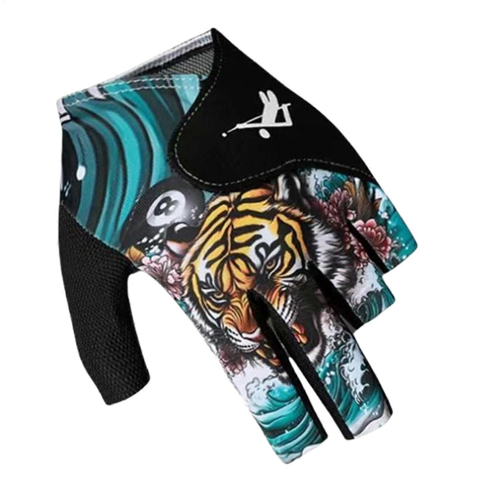 Elastic pool mittens for the left hand, Wearresistant billiard gloves for father, friend