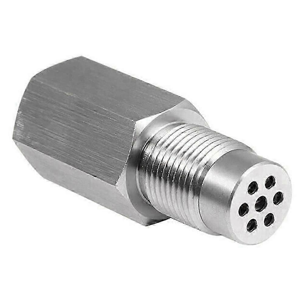 Universal O2 Sensor Spacers Engine Light CEL Eliminator with Mini Catalytic Converter compatible with x 1.5 Thr