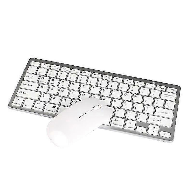 X5 2 in 1 Ultra-Thin Mini Wireless Bluetooth Keyboard + Bluetooth Mouse Set, Support Win / Android / IOS System 2025