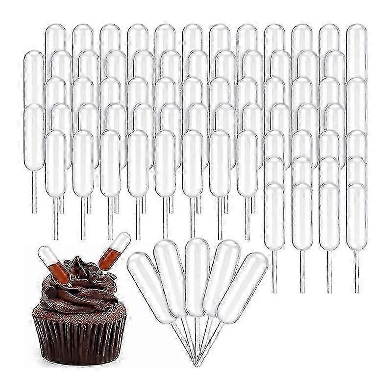 1000 Pcs 4ml Plastic Pipettes Disposable Liquid Dropper Transfer Pipettes