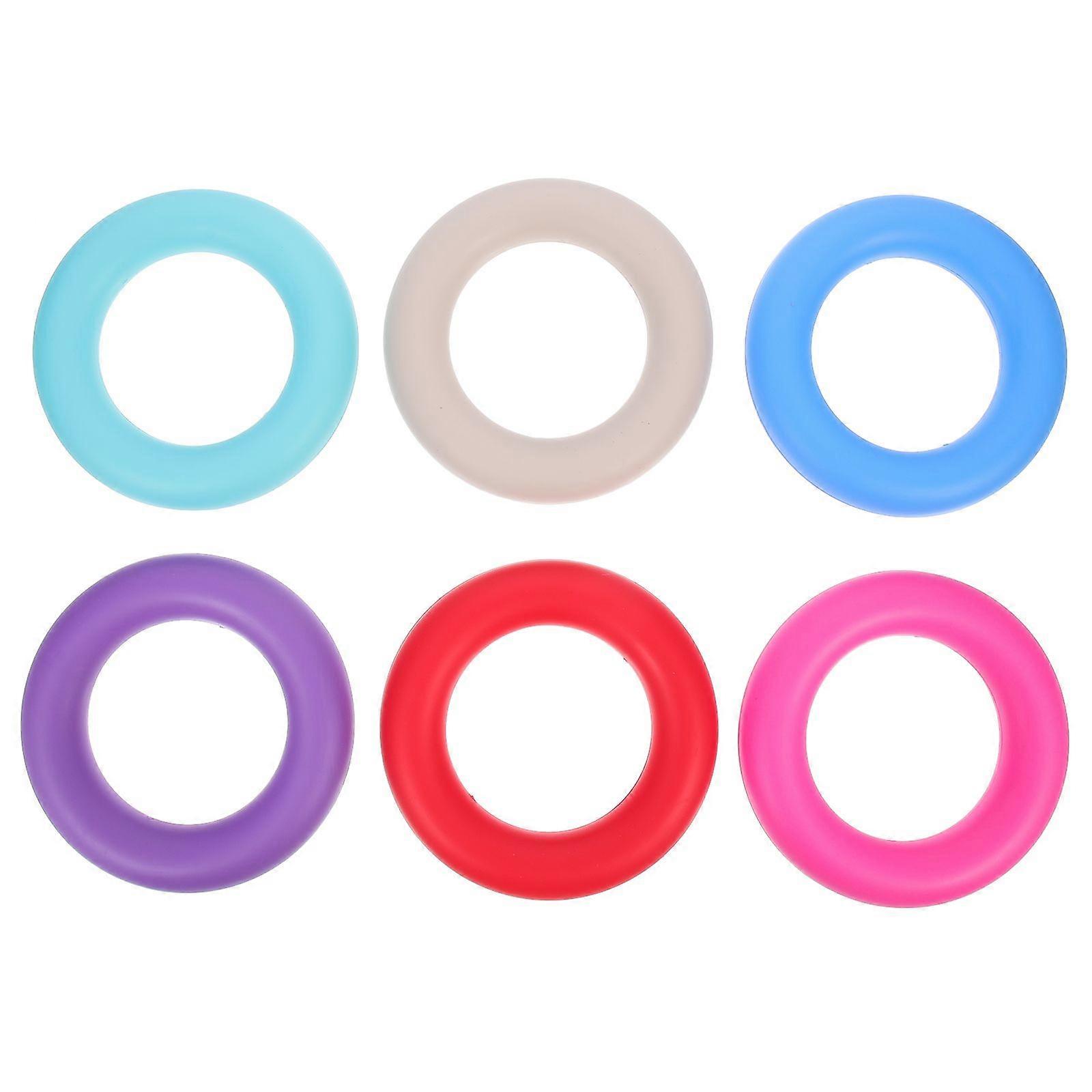 6Pcs Bobbin Case Bobbin Holder Silicone Bobbin Case Bobbin Storage Circle