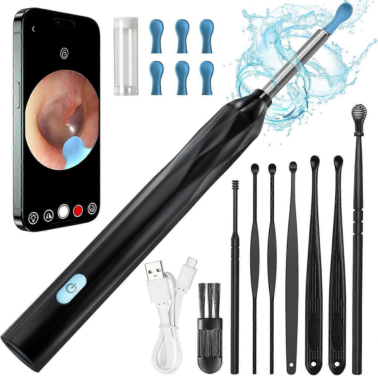 Wireless Ear Wax Removal Tool Camera, Visible Earpick with Waterproof and