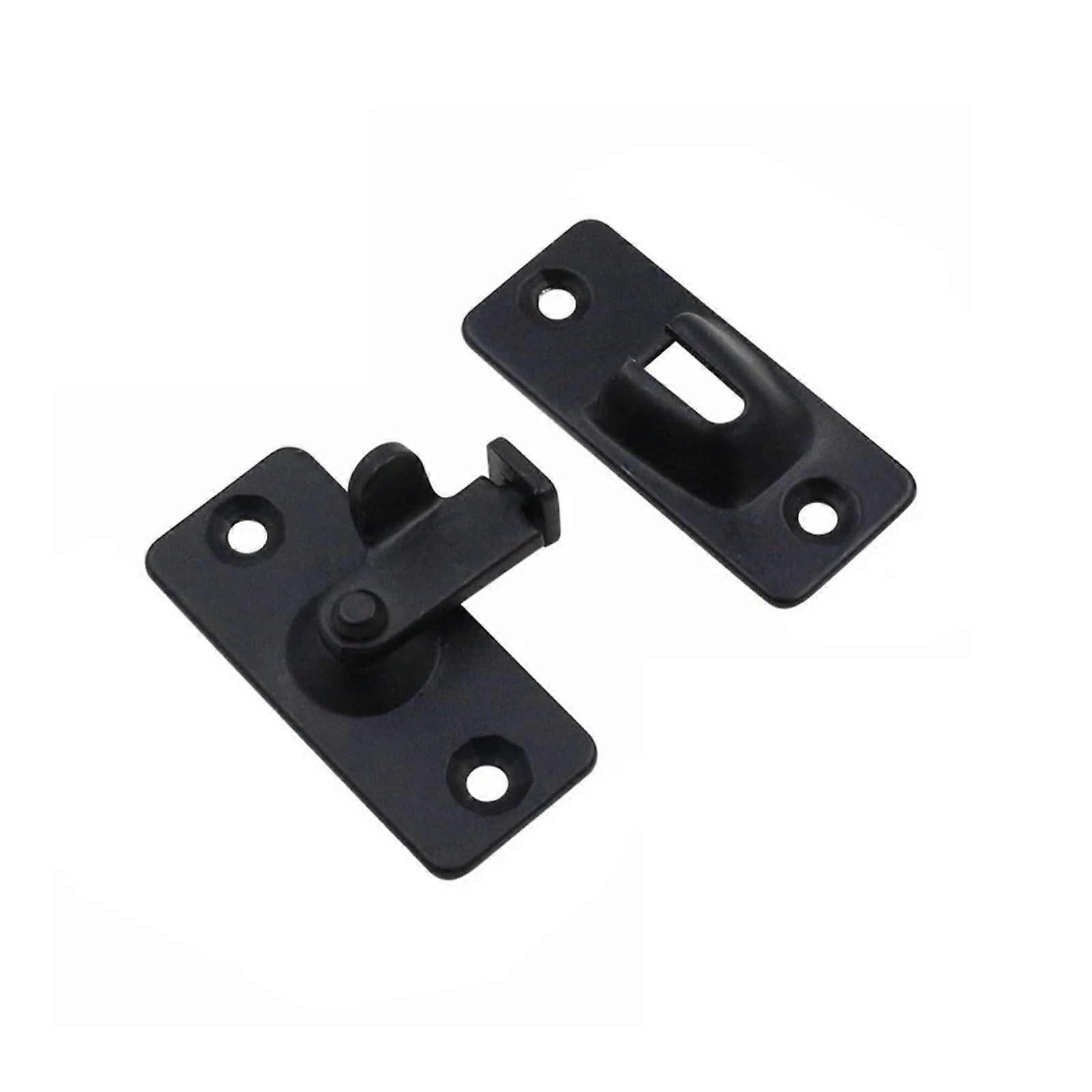 90degree door bolt, rightangled, stainless steel door lock bolt/black