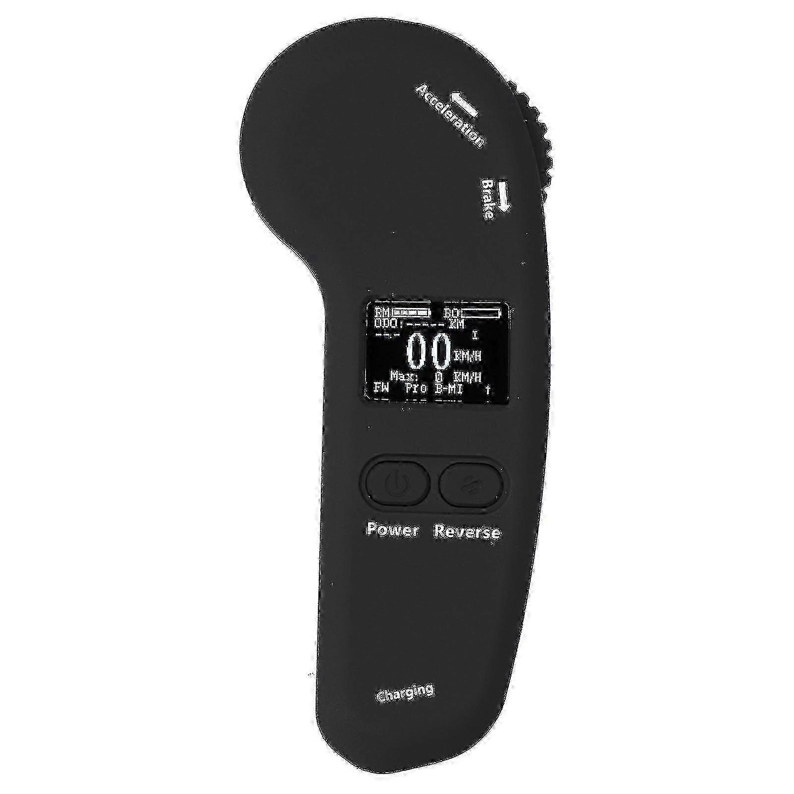 Wireless LED Display Remote Control Electric Skateboard with Adjustable Speed and Braking Features for Enhanced Riding Experience