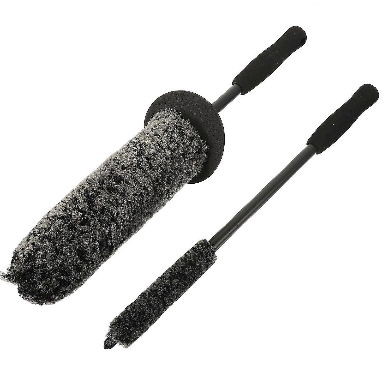 Car Rim Brush Set   Ergonomic Wheel Cleaning Tool with Durable, Lightweight Design for Efficient Vehicle Rim Maintenance