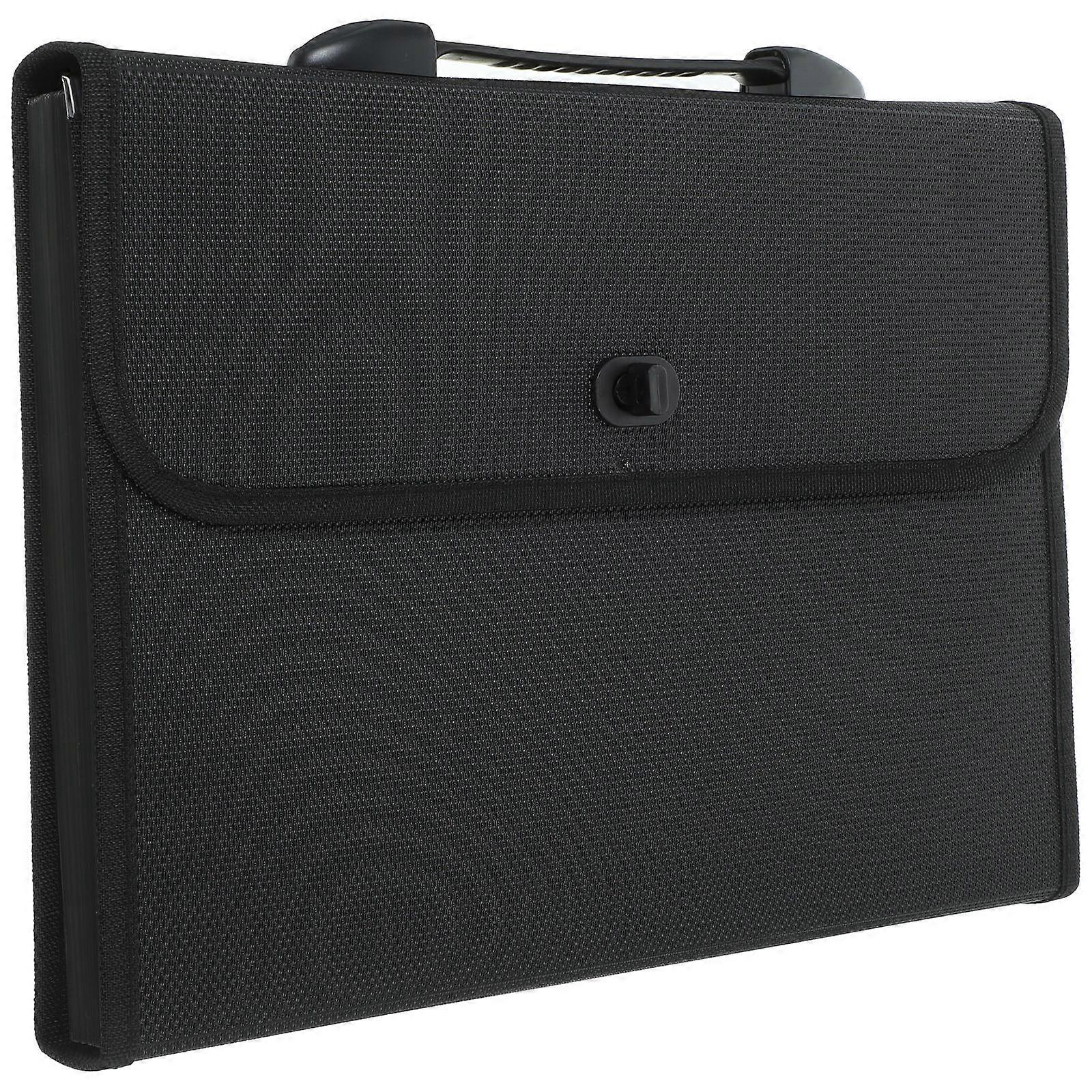 Office Document Organizer Vertical Insert Rectangular Plastic File Folder Home Use Simple Design 1 Set