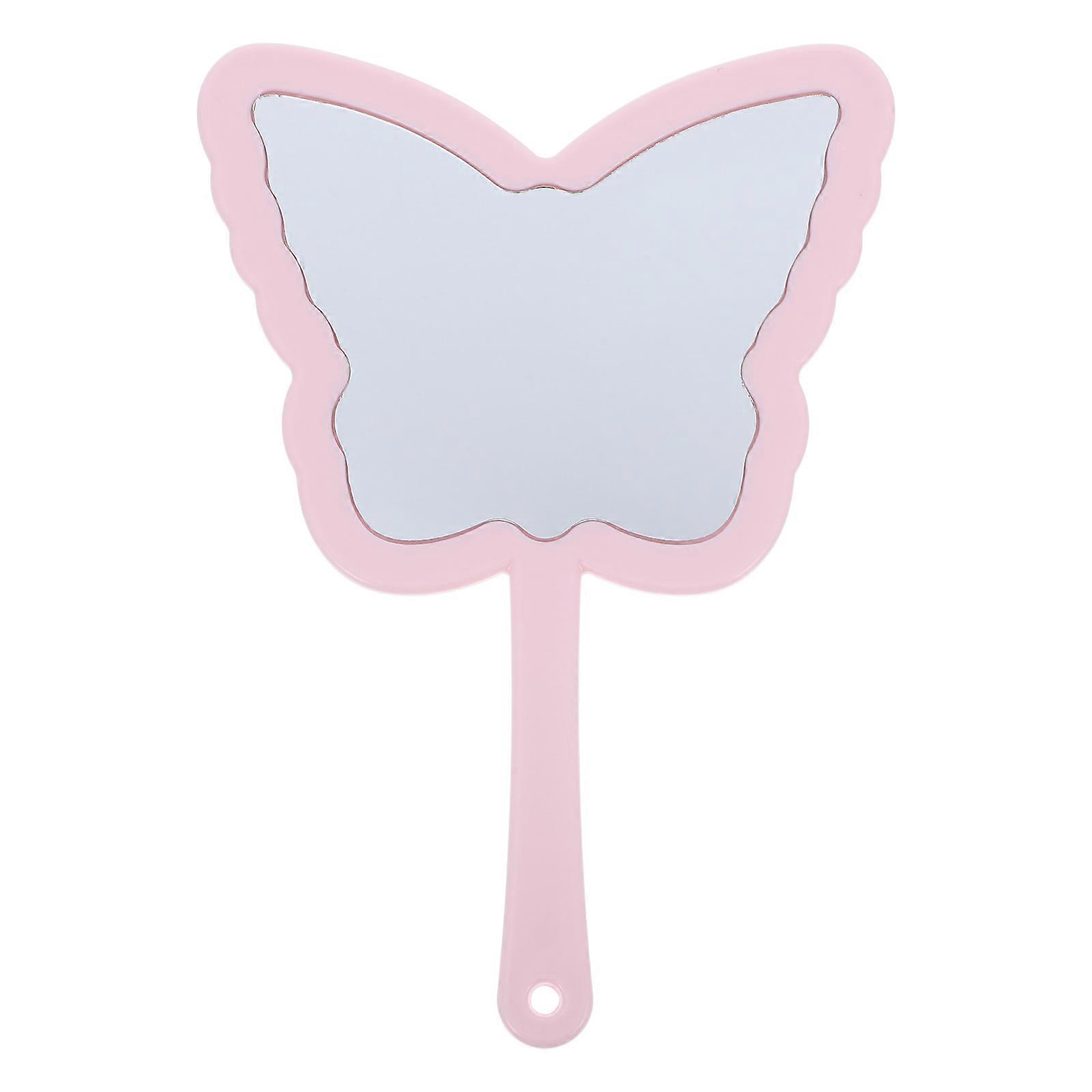 Butterfly Shaped Portable Handheld Mirror – Lightweight Compact Vanity Mirror for Travel, High Definition Reflection for Effortless Makeup Application